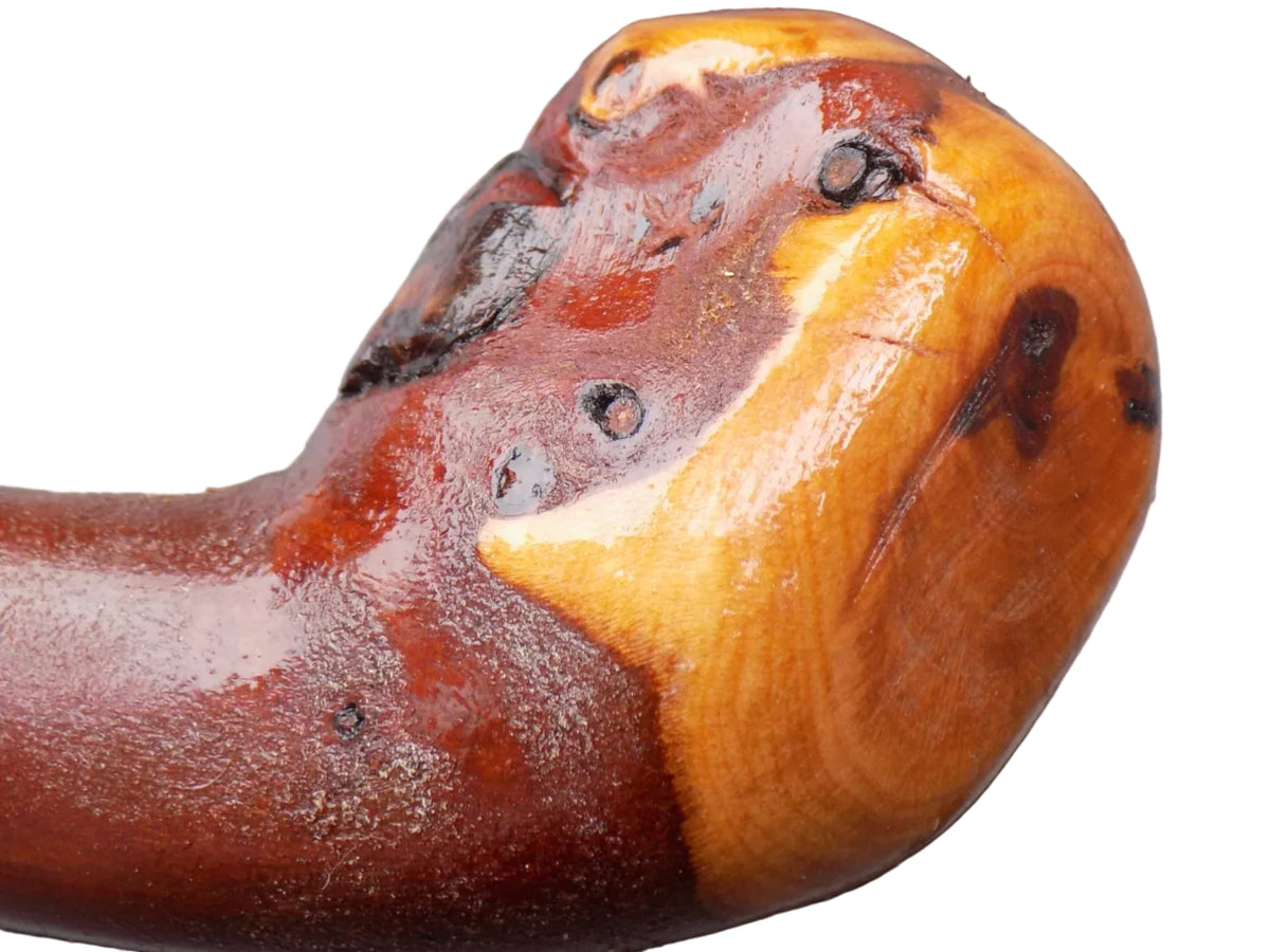 Blackthorn Root Ball Knob Stick