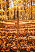 Hazel Hiking Stick With Mottled Shaft.