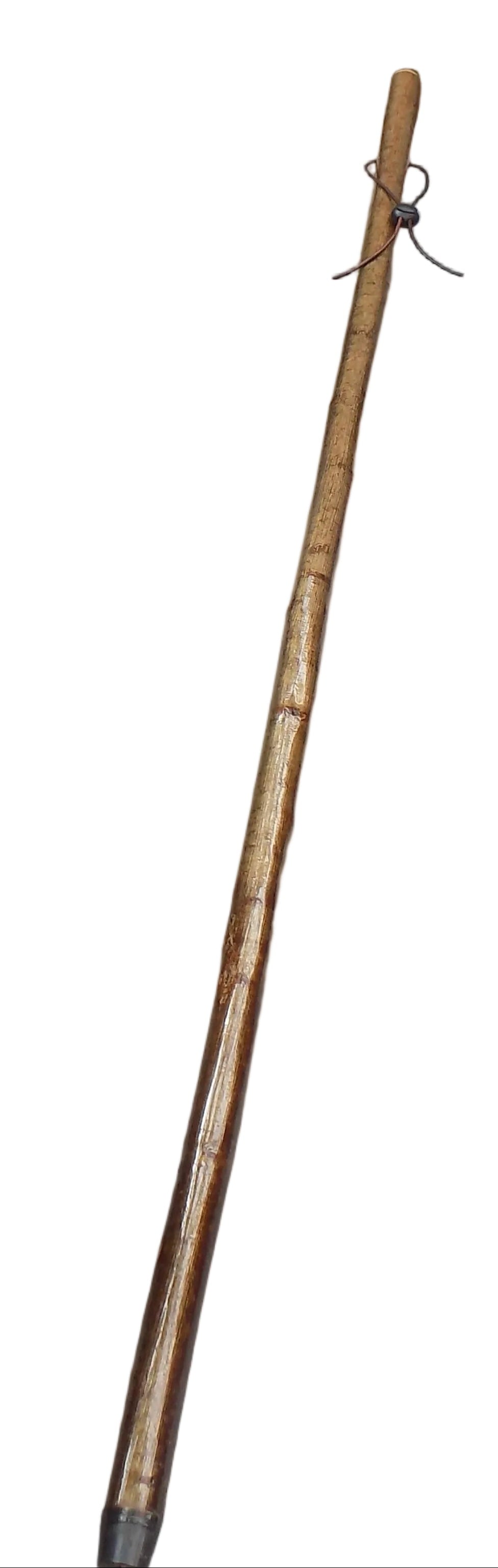Hazel Hiking Stick With Embedded Compass.