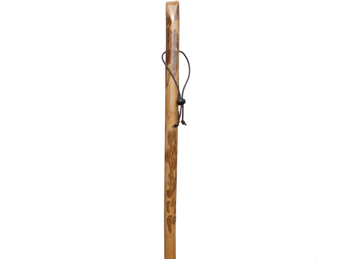 Hazel Hiking Stick With Mottled Shaft.