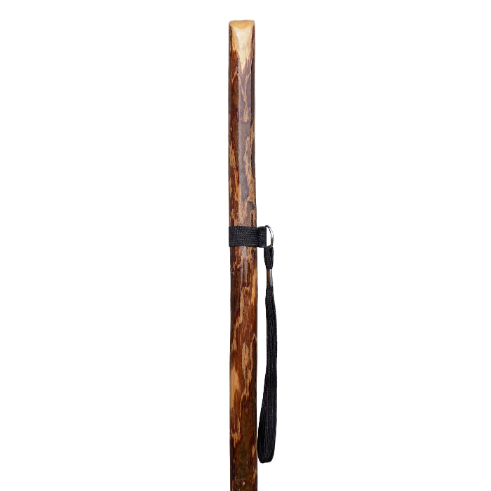 Hazel Hiking Stick With Mottled Shaft.