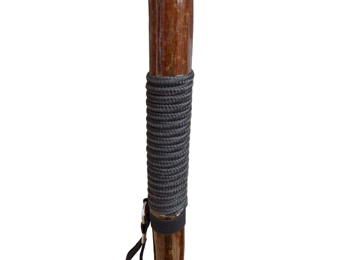 Hazel Hiking Stick With Embedded Compass.