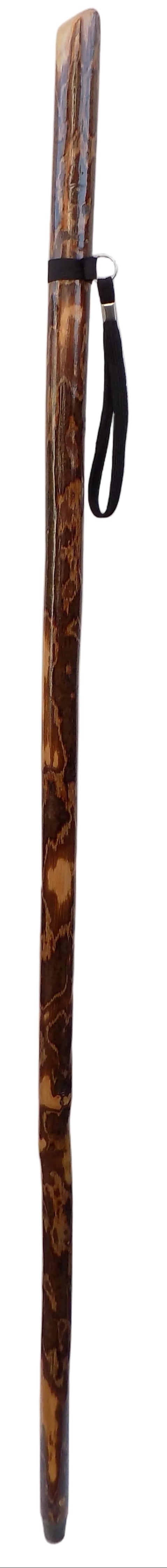 Hazel Hiking Stick With Mottled Shaft.